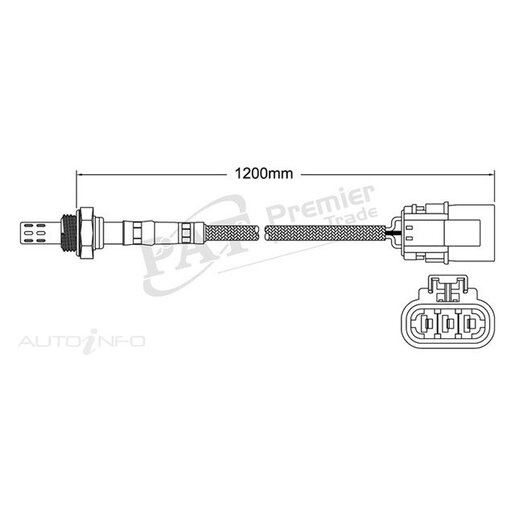 PAT Premium Exhaust Gas Oxygen Sensor - EGO-476