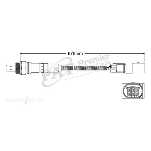 PAT Premium Oxygen/Lambda Sensor Pre-Catalytic Converter/Manifold - EGO-490