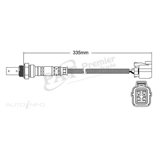 PAT Premium Oxygen/Lambda Sensor Pre-Catalytic Converter/Manifold - EGO-491