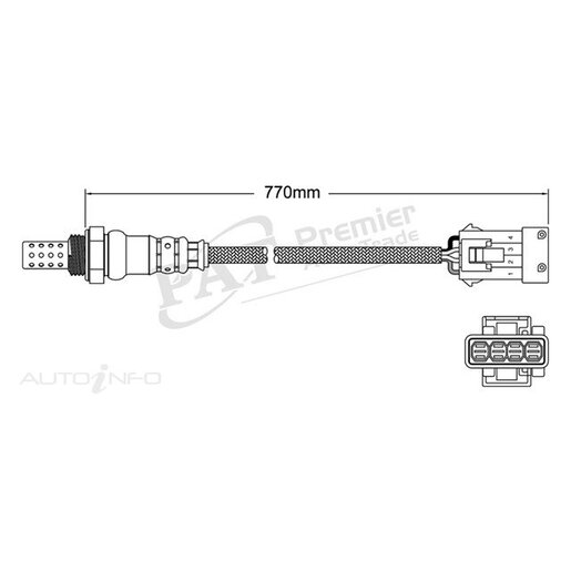 PAT Premium Oxygen/Lambda Sensor Pre-Catalytic Converter/Manifold - EGO-494