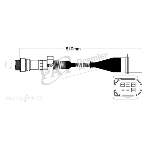 PAT Premium Oxygen/Lambda Sensor Pre-Catalytic Converter/Manifold - EGO-498