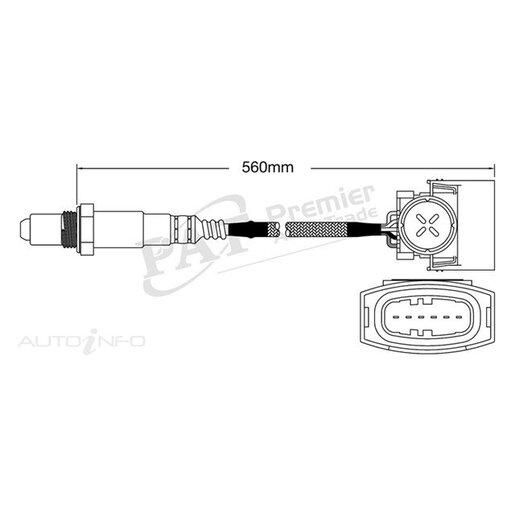 PAT Premium Oxygen/Lambda Sensor Pre-Catalytic Converter/Manifold - EGO-515