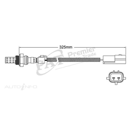 PAT Premium Oxygen/Lambda Sensor Pre-Catalytic Converter/Manifold - EGO-527