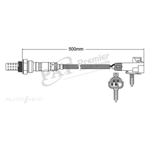 PAT Premium Oxygen/Lambda Sensor Pre-Catalytic Converter/Manifold - EGO-544