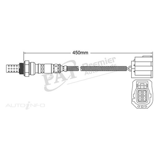 PAT Premium Exhaust Gas Oxygen Sensor - EGO-548