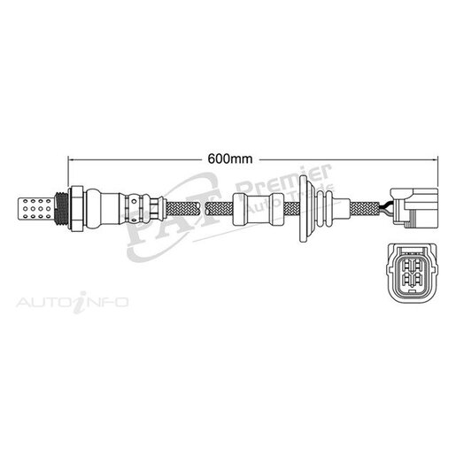 PAT Premium Exhaust Gas Oxygen Sensor - EGO-558