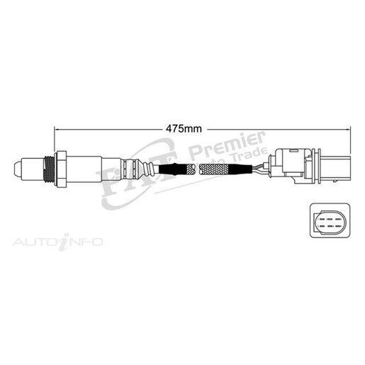 PAT Premium Exhaust Gas Oxygen Sensor - EGO-566