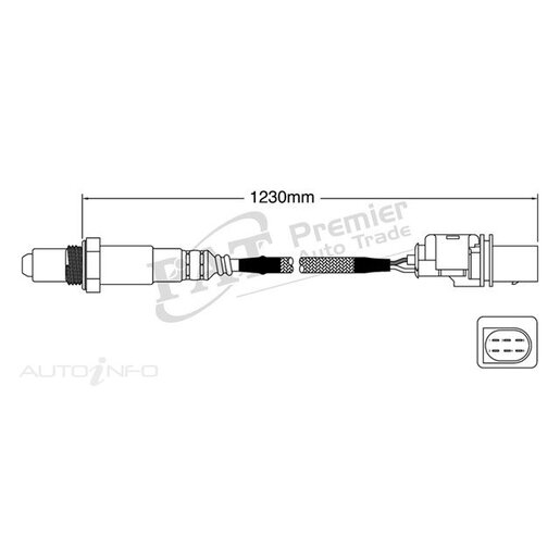 PAT Premium Oxygen/Lambda Sensor Pre-Catalytic Converter/Manifold - EGO-570