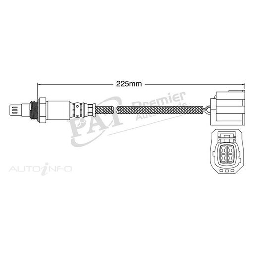 PAT Premium Oxygen/Lambda Sensor Pre-Catalytic Converter/Manifold - EGO-574