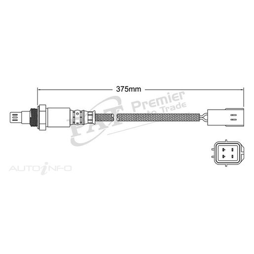 PAT Premium Oxygen/Lambda Sensor Pre-Catalytic Converter/Manifold - EGO-577