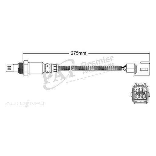 PAT Premium Oxygen/Lambda Sensor Pre-Catalytic Converter/Manifold - EGO-583