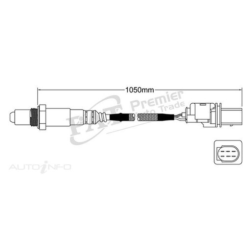 PAT Premium Oxygen/Lambda Sensor Pre-Catalytic Converter/Manifold - EGO-584