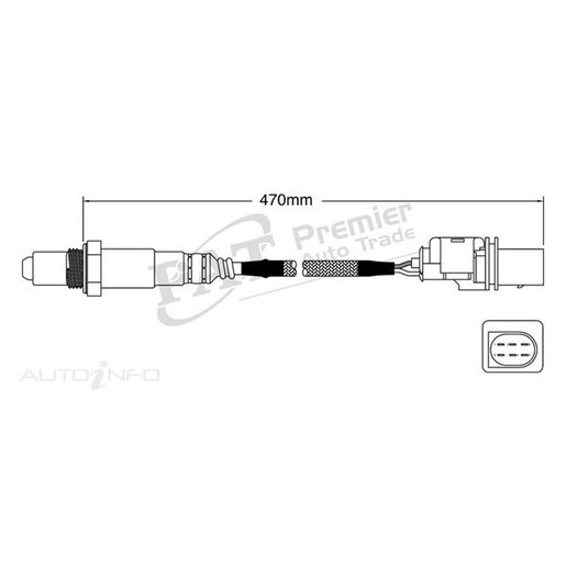 PAT Premium Oxygen/Lambda Sensor Pre-Catalytic Converter/Manifold - EGO-645