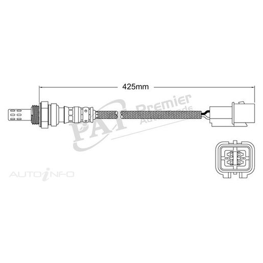 PAT Premium Oxygen/Lambda Sensor Pre-Catalytic Converter/Manifold - EGO-661