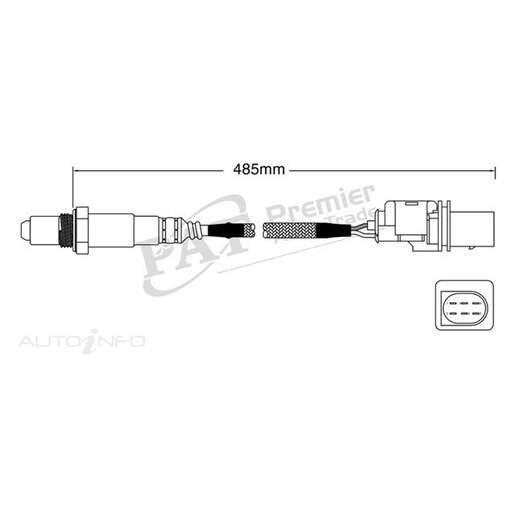 PAT Premium Exhaust Gas Oxygen Sensor - EGO-670