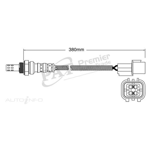 PAT Premium Oxygen/Lambda Sensor Pre-Catalytic Converter/Manifold - EGO-682