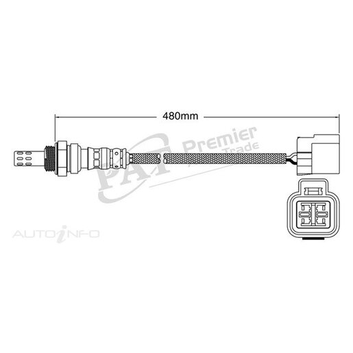 PAT Premium Oxygen/Lambda Sensor Pre-Catalytic Converter/Manifold - EGO-683