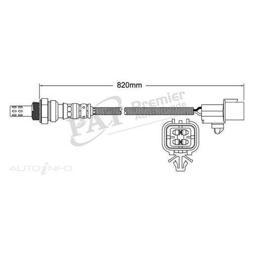 PAT Premium Oxygen/Lambda Sensor Pre-Catalytic Converter/Manifold - EGO-681