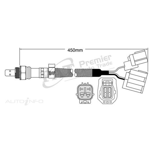 PAT Premium Oxygen/Lambda Sensor Pre-Catalytic Converter/Manifold - EGO-690