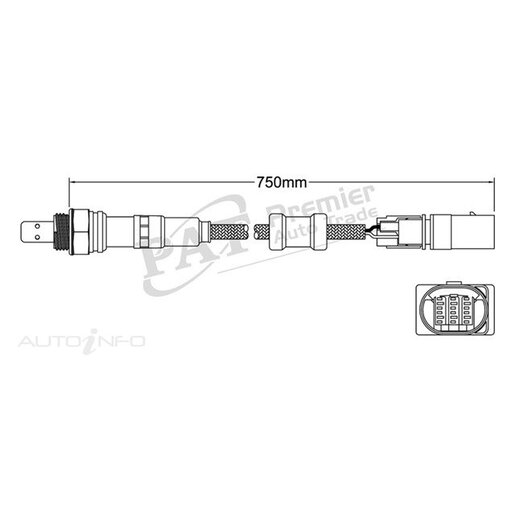 PAT Premium Oxygen/Lambda Sensor Pre-Catalytic Converter/Manifold - EGO-700