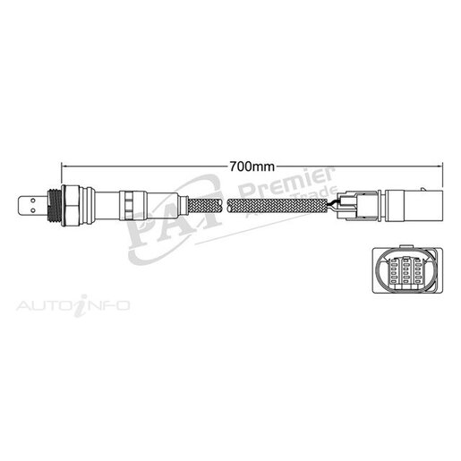 PAT Premium Oxygen/Lambda Sensor Pre-Catalytic Converter/Manifold - EGO-729