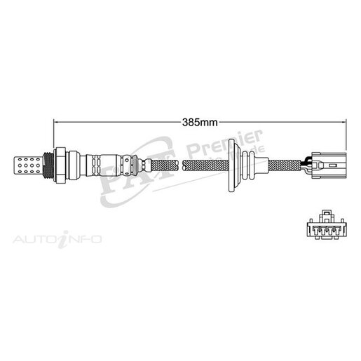 PAT Premium Oxygen/Lambda Sensor Pre-Catalytic Converter/Manifold - EGO-738