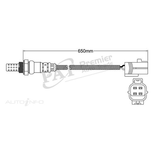 PAT Premium Oxygen/Lambda Sensor Pre-Catalytic Converter/Manifold - EGO-755