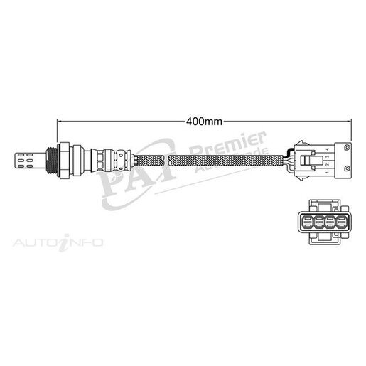 PAT Premium Oxygen/Lambda Sensor Pre-Catalytic Converter/Manifold - EGO-757