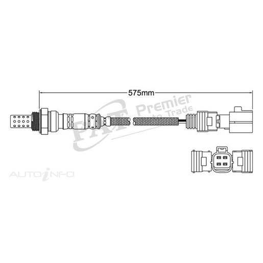 PAT Premium Oxygen/Lambda Sensor Post Catalytic Converter - EGO-759