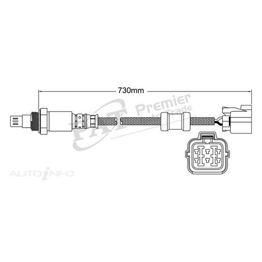 PAT Premium Oxygen/Lambda Sensor Post Catalytic Converter - EGO-760