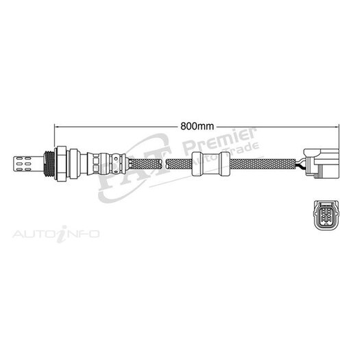 PAT Premium Oxygen/Lambda Sensor Post Catalytic Converter - EGO-761