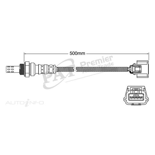 PAT Premium Oxygen/Lambda Sensor Post Catalytic Converter - EGO-770