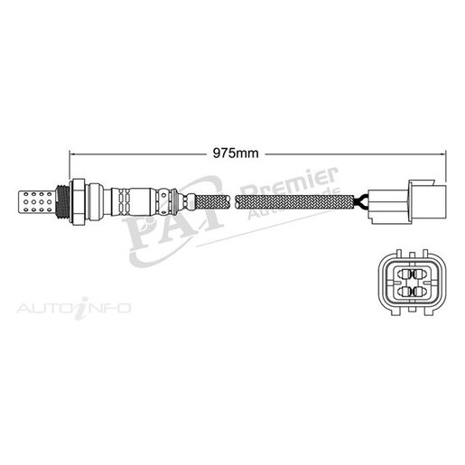 PAT Premium Oxygen/Lambda Sensor Pre-Catalytic Converter/Manifold - EGO-775