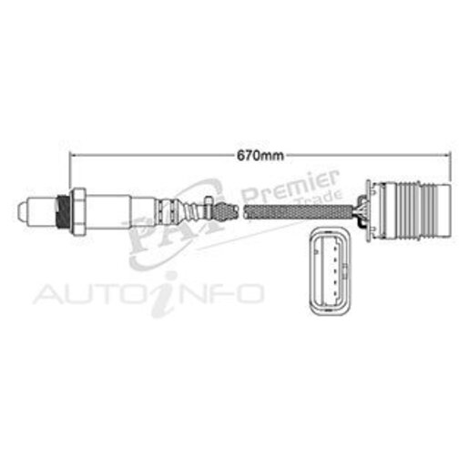 PAT Premium Oxygen/Lambda Sensor Pre-Catalytic Converter/Manifold - EGO-809