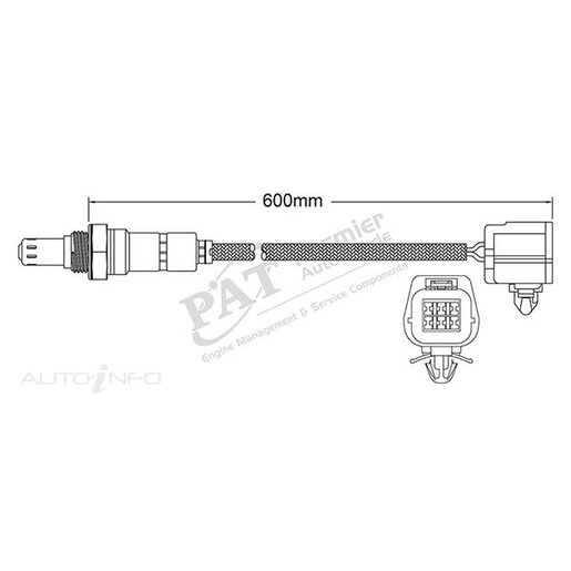 PAT Premium Exhaust Gas Oxygen Sensor - EGO-824