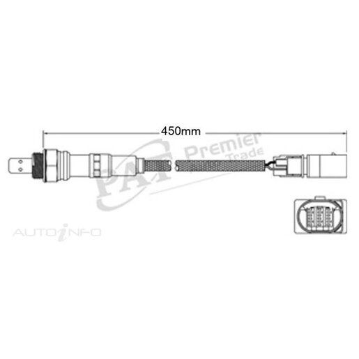 PAT Premium Exhaust Gas Oxygen Sensor - EGO-825