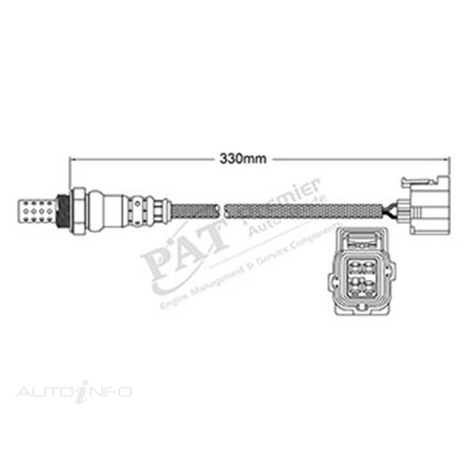 PAT Premium Exhaust Gas Oxygen Sensor - EGO-826