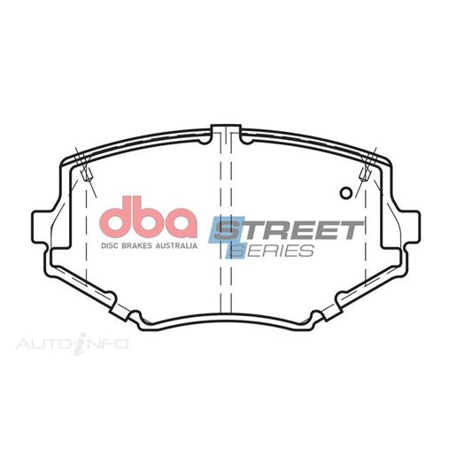 DBA Disc Brake Pads Street Series - DB1282SS