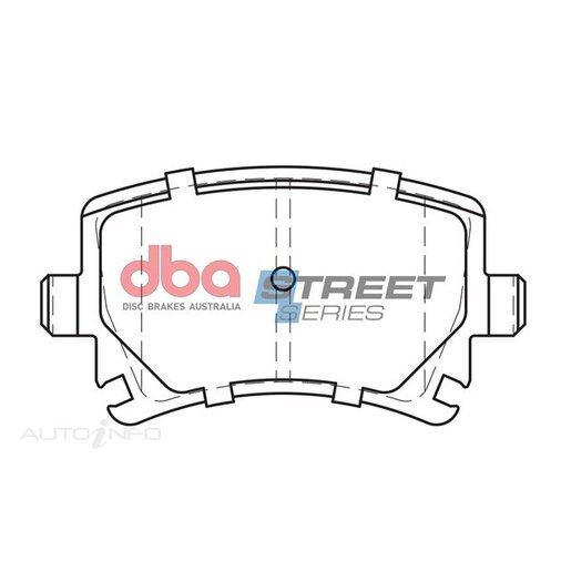 DBA Disc Brake Pads Street Series - DB1865SS