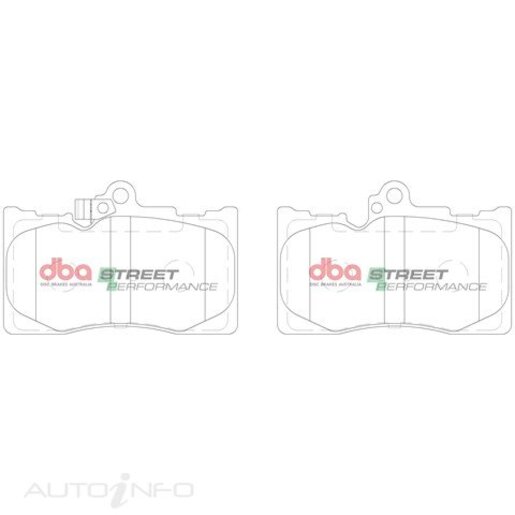 DBA Disc Brake Pads Street Performance Series - DB2255SP