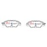 DBA Rear Street Series Brake Pads - DB2414SS