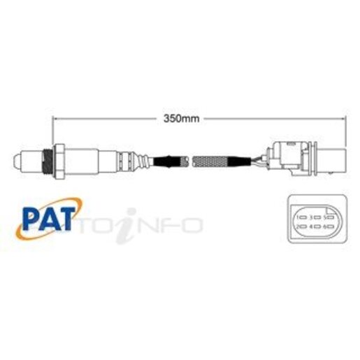 PAT Premium Oxygen/Lambda Sensor Pre-Catalytic Converter - EGO-837