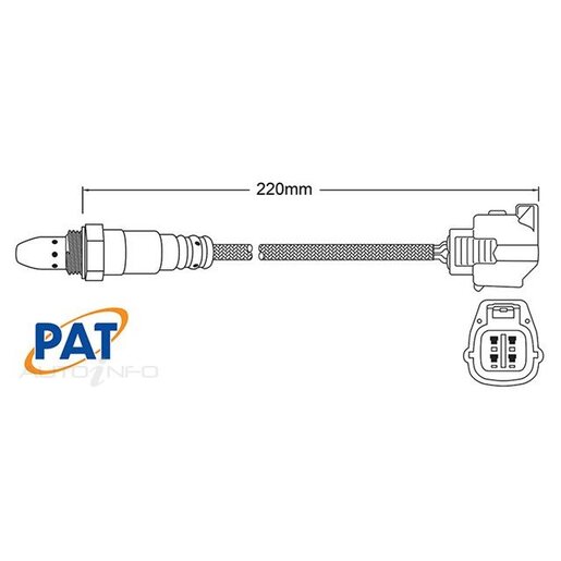 PAT Premium Oxygen/Lambda Sensor Pre-Catalytic Converter/Manifold - EGO-840