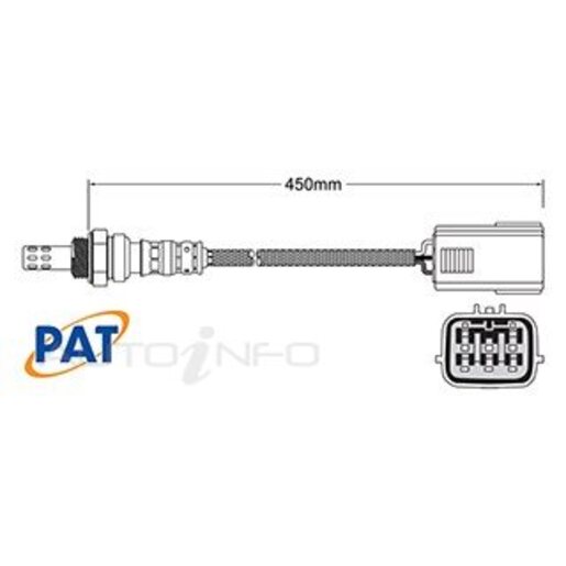 PAT Premium Oxygen/Lambda Sensor Pre-Catalytic Converter/Manifold - EGO-878