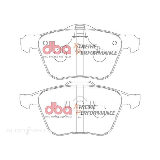 DBA Disc Brake Pads Extreme Performance Series - DB1658XP