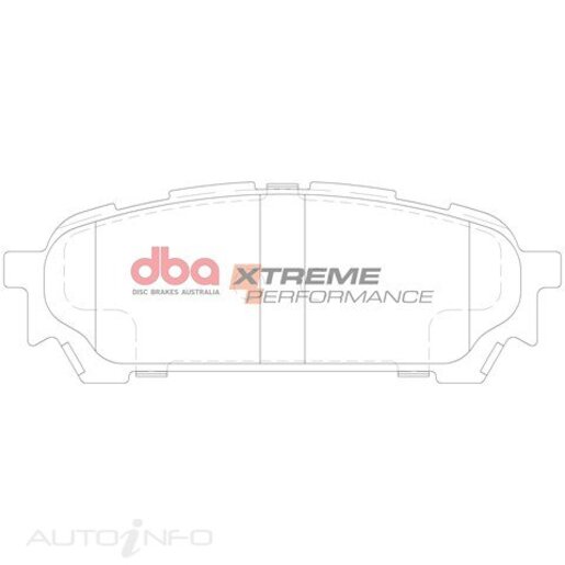 DBA Disc Brake Pads Xtreme Performance Series - DB1672XP