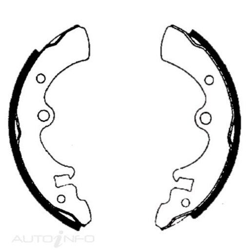 Brake Shoes - Rear