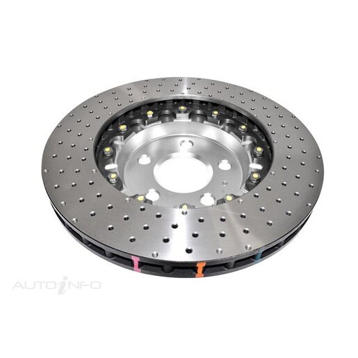 DBA Disc Brake Rotor 5000 Series Drilled - DBA52844SLVXD