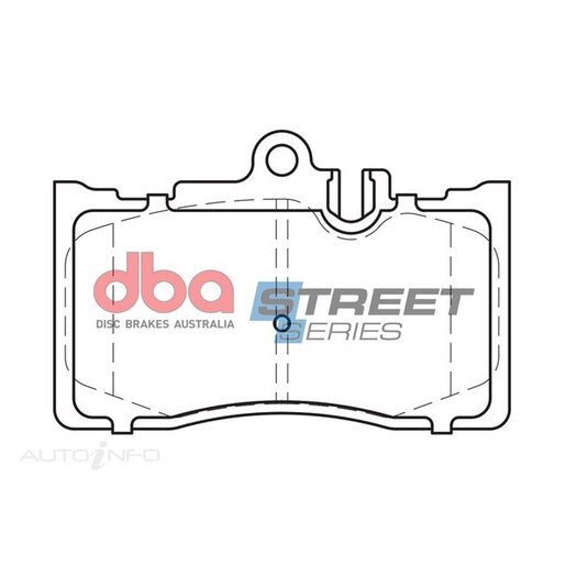 DBA Disc Brake Pads Street Series - DB1496SS