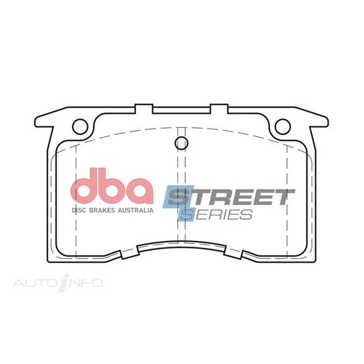 DBA Front Street Series Brake Pads - DB1029SS